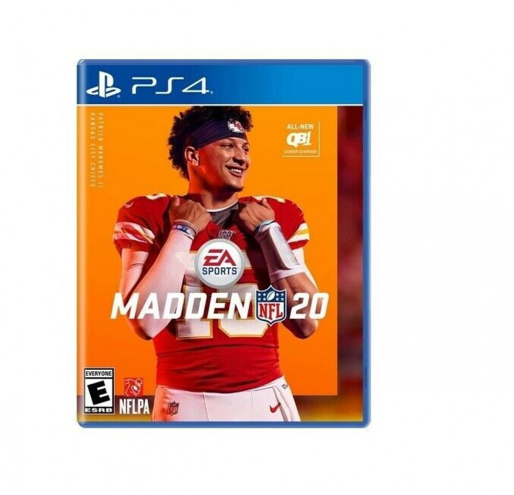 Madden NFL 20 - PlayStation 4 (PS4) Football Game, Patrick Mahomes Cover